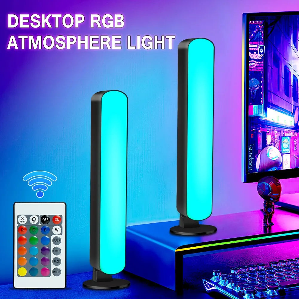 Barre LED RGB — ambiance rétroéclairage bureau setup gaming NovaByte