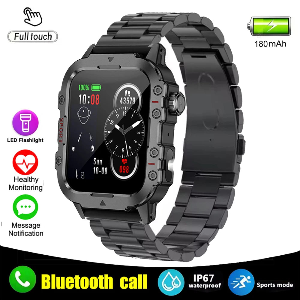 Montre militaire homme — design camouflage vue profil montre sport NovaByte