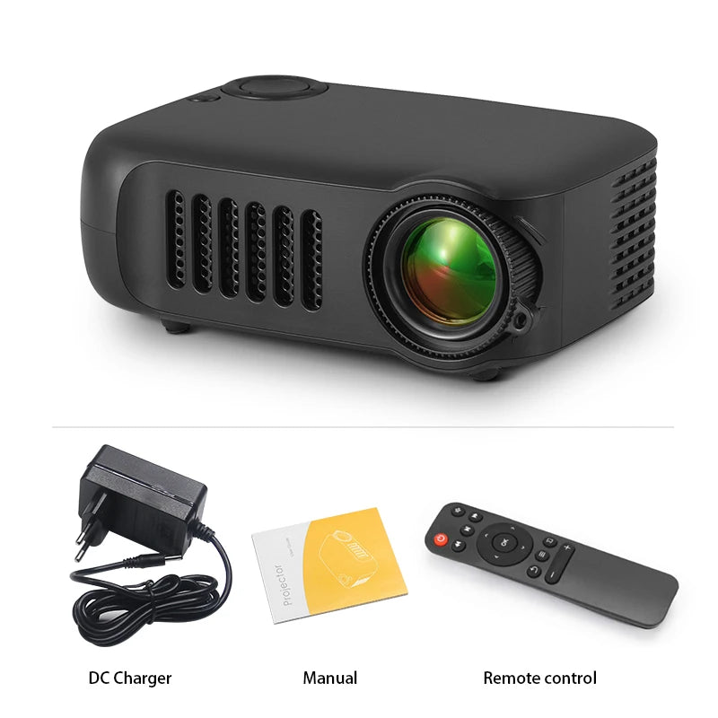 Projecteur 4K home cinéma — télécommande installation rapide et facile NovaByte