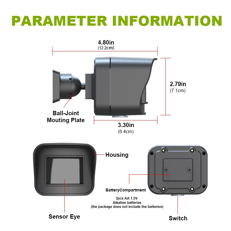 Capteur WiFi sécurité maison — surveillance périmètre jardin garage NovaByte